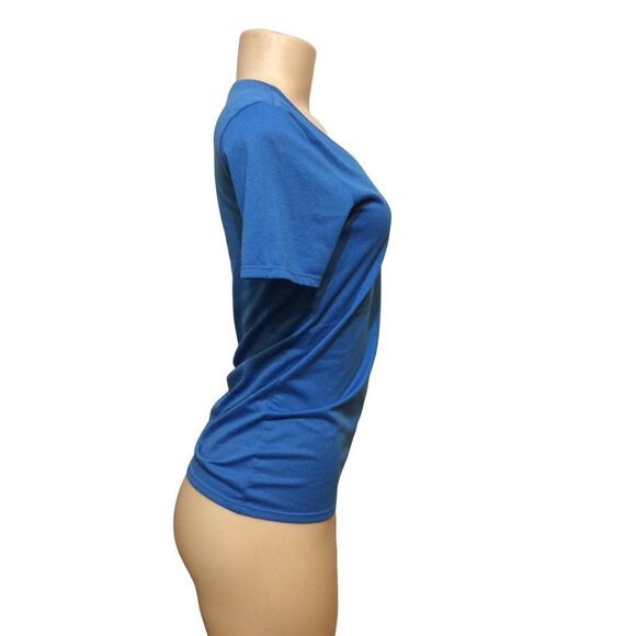 Nike Dri-Fit Blue Tee Small - Picture 2 of 5